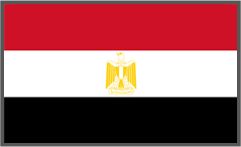 Flagge Ägypten